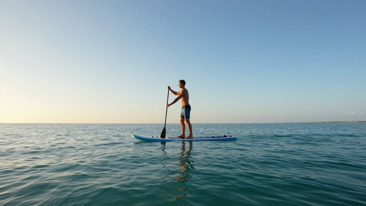 Paddle Boarding on the Emerald Coast